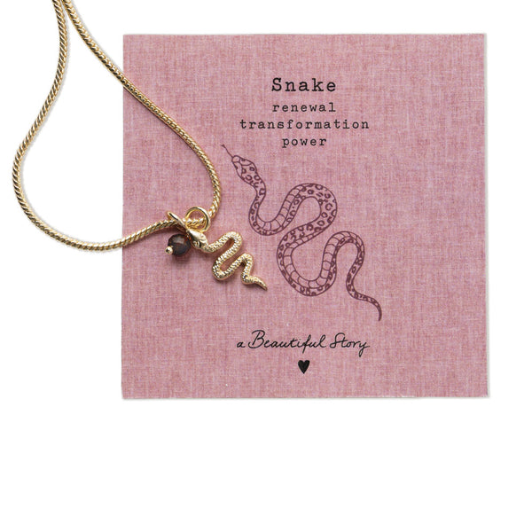 Wild Slang Granaat Ketting