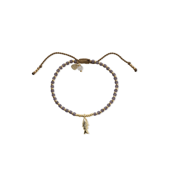 Untamed Vis Maansteen Armband