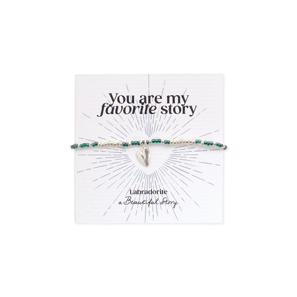 Sweetheart Labradorite Bracelet
