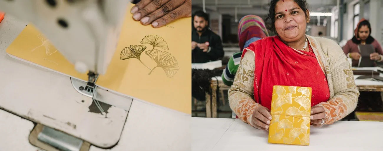 Our fairmade notebooks: this is how they're made