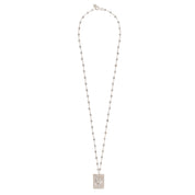 Radiate Labradorite Silver Necklace