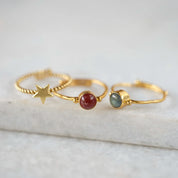 Honorable Star Vergulde Ring