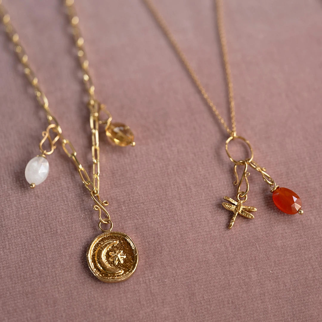 Mix & Match Combine vergoldete Halskette