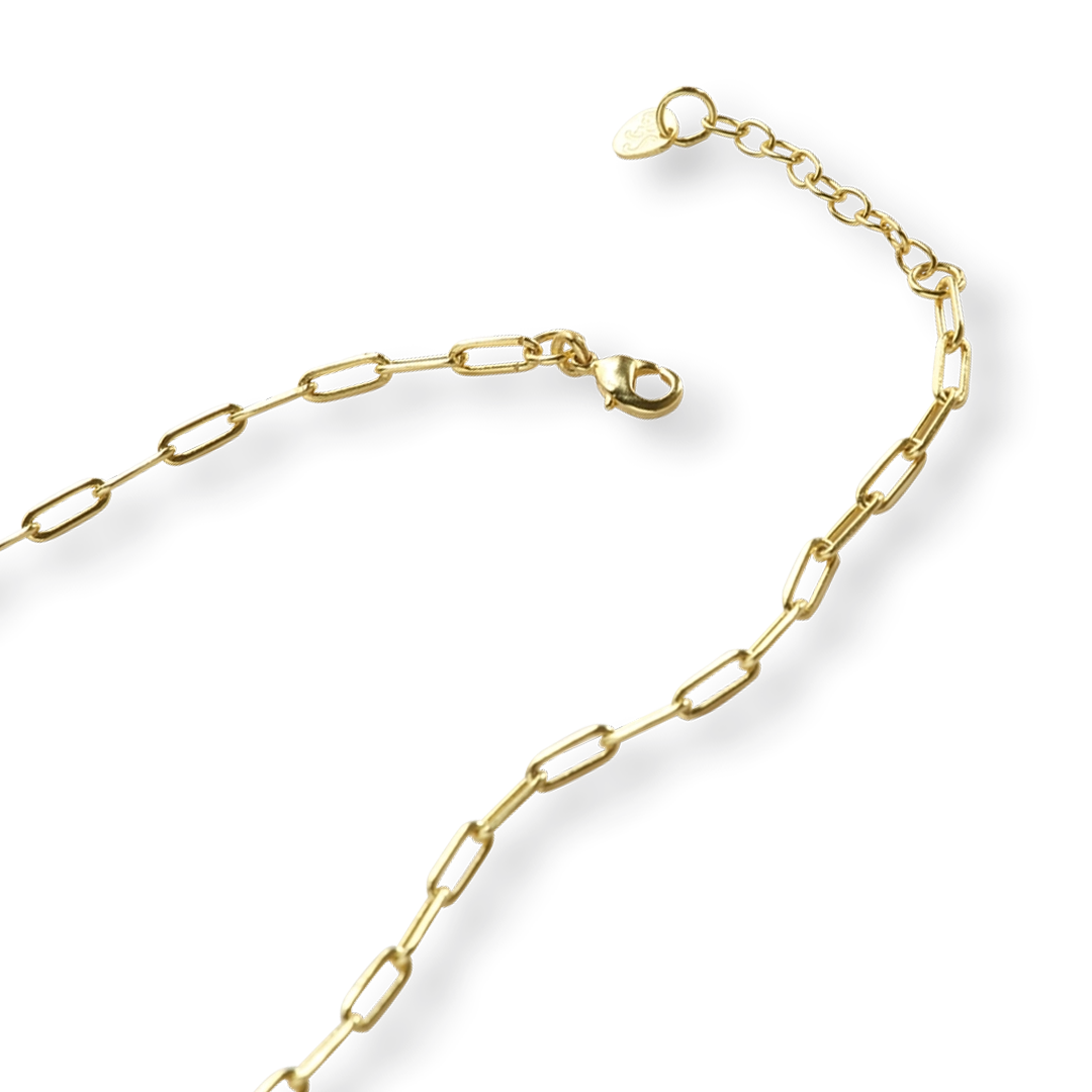 Mix & Match Combine vergoldete Halskette