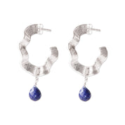 Ambitious Lapislazuli versilberte Ohrringe