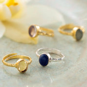 Certain Lapis Lazuli Ring Silver Plated