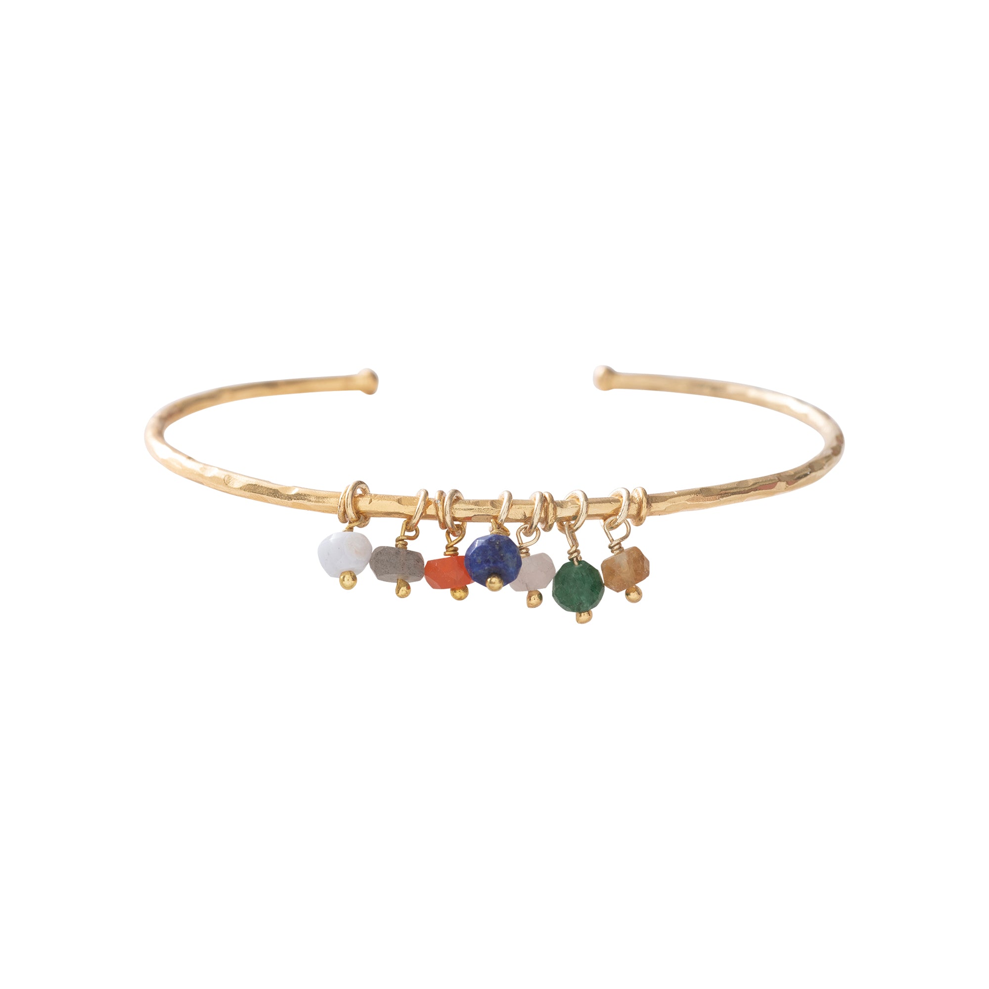 Posy Edelstein Mix vergoldetes Armband