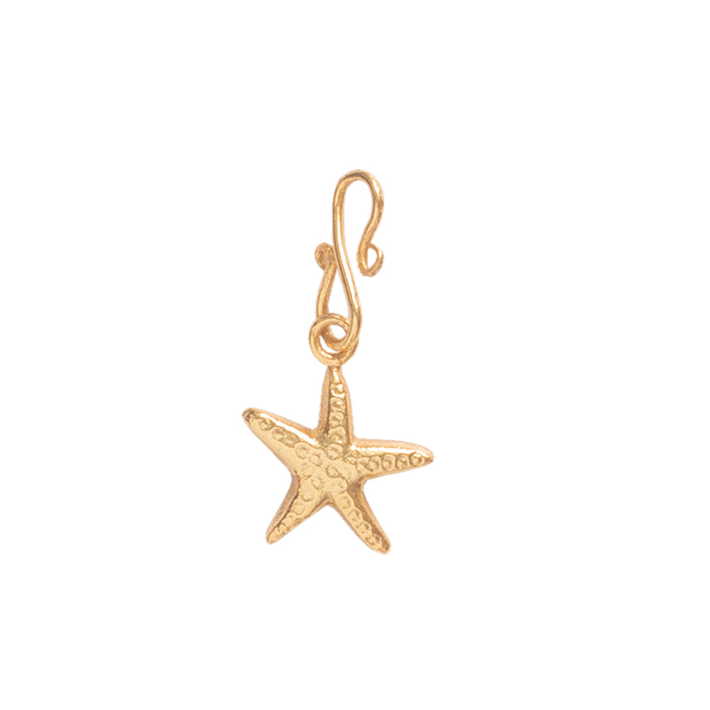 Starfish Small Gold Plated Charm