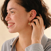 Gemstone Ear Cuff Lapis Lazuli