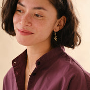 Generous Granaat Oorbellen