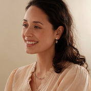 Heavenly Rose Quartz Earrings