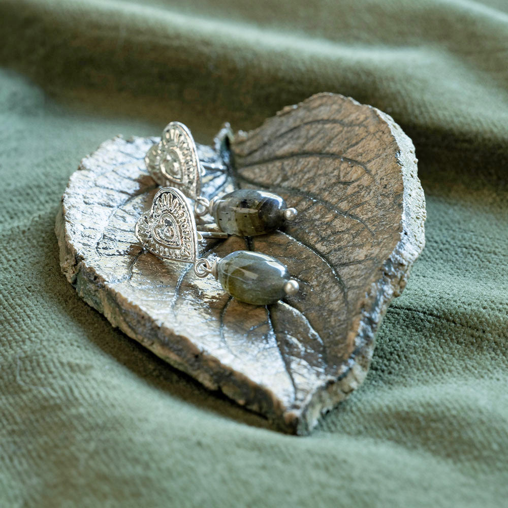 Heavenly Labradorit Ohrringe