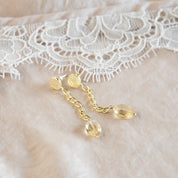 Meditation Citrine Earrings