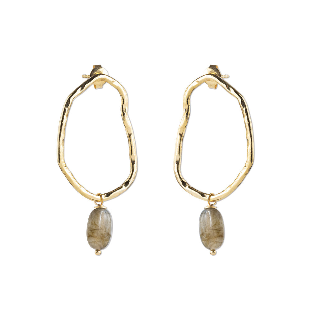 Bravery Labradorit Ohrringen