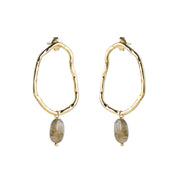 Bravery Labradorit Ohrringen