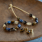 Honest Tijgeroog Oorbellen