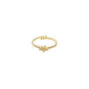 Honorable Ginkgo Ring vergoldet