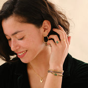 Honorable Vintage Heart Ring vergoldet