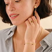 Certain Tigerauge Ring vergoldet