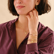 Thinking Granaat Armband