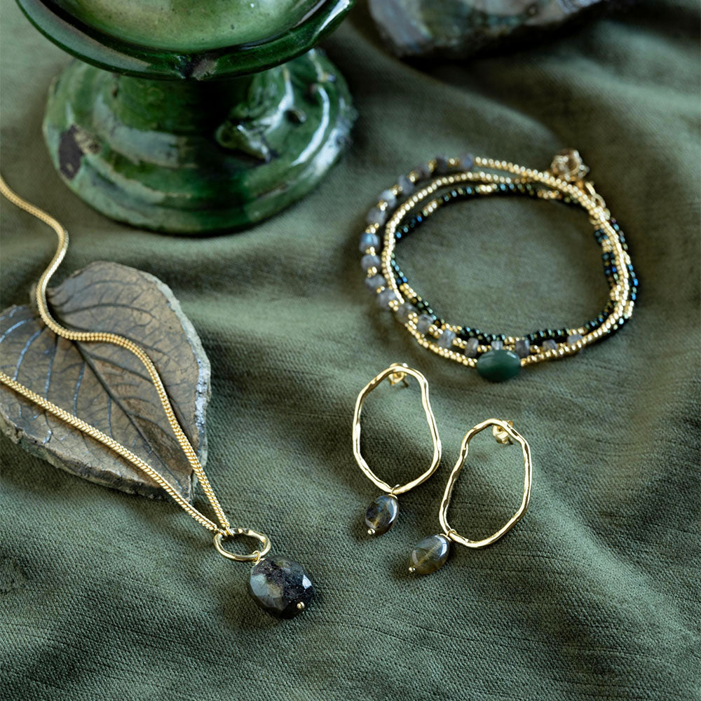 Awareness Labradorit Halskette