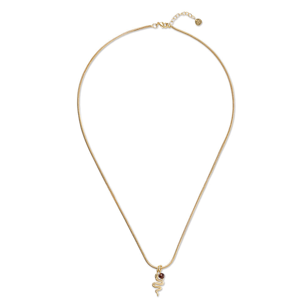 Imagine Granat Halskette