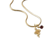 Imagine Granat Halskette