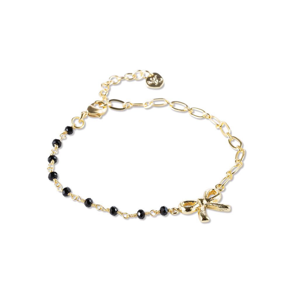 Thinking Schwarzer Onyx Armband