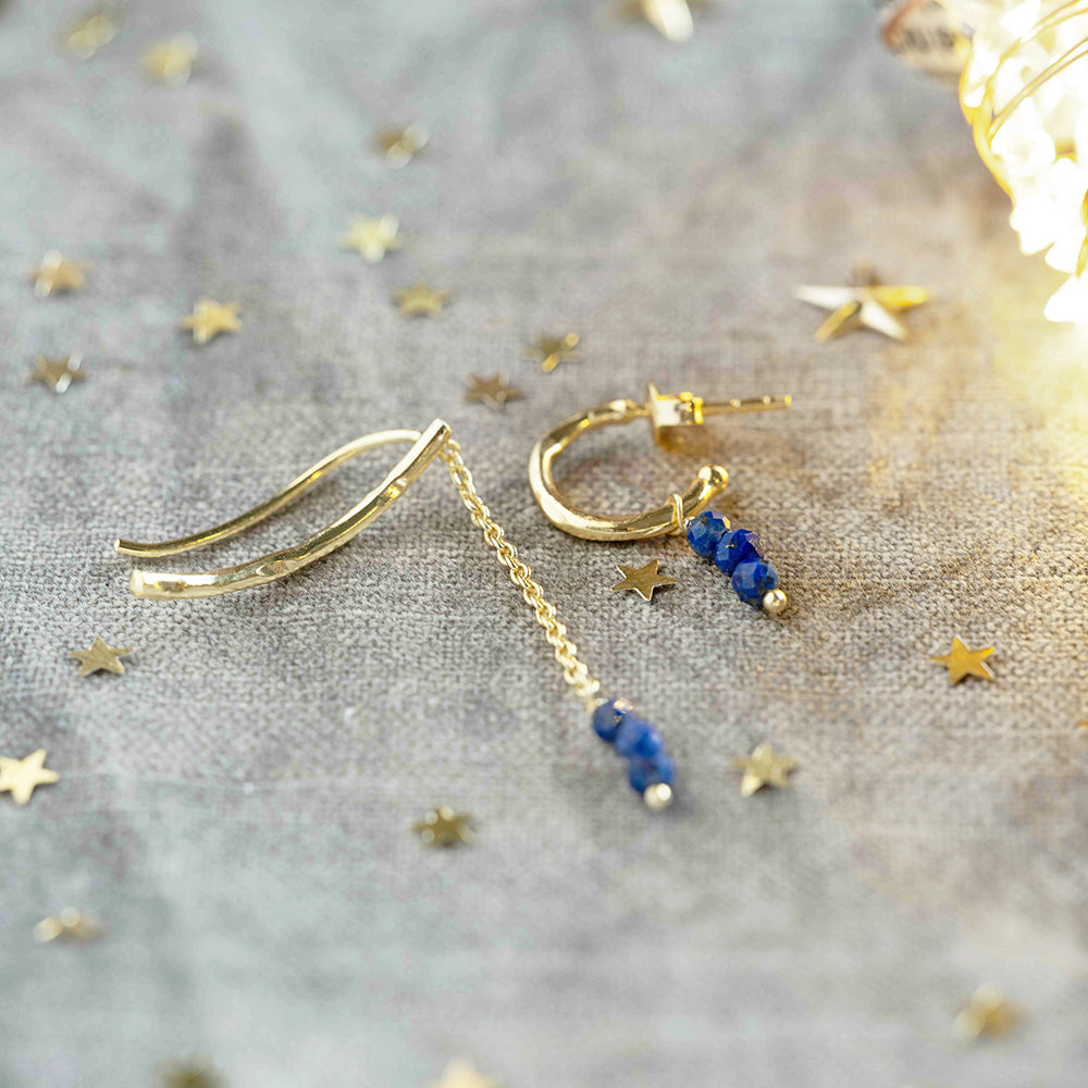 Miraculous Lapis Lazuli Oorbellen Set