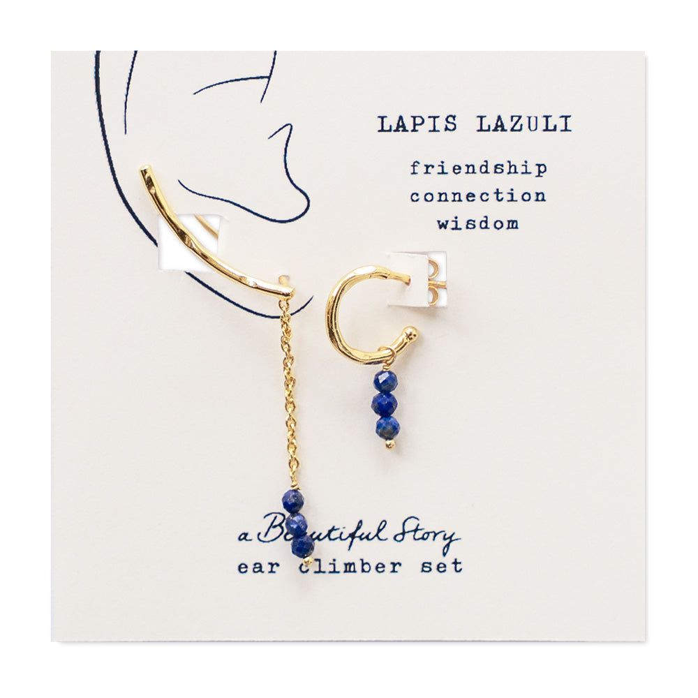 Miraculous Lapis Lazuli Oorbellen Set