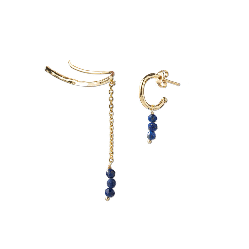 Miraculous Lapis Lazuli Oorbellen Set