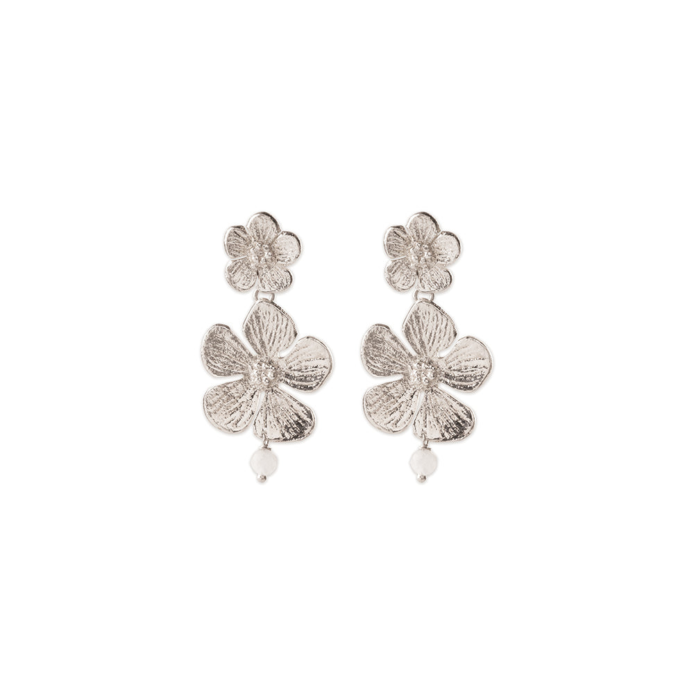 Expressive Moonstone Earrings