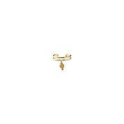 Gemstone Ear Cuff Citrin