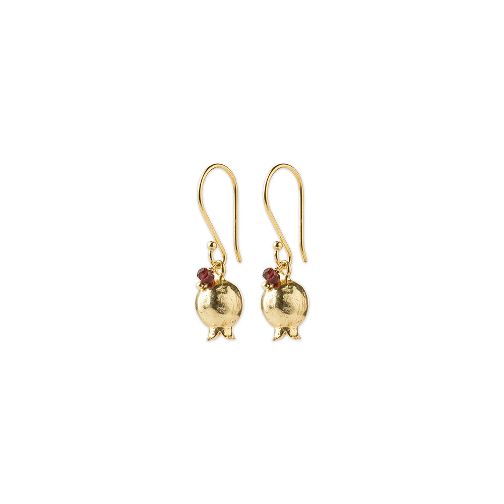 Hush Garnet Earrings