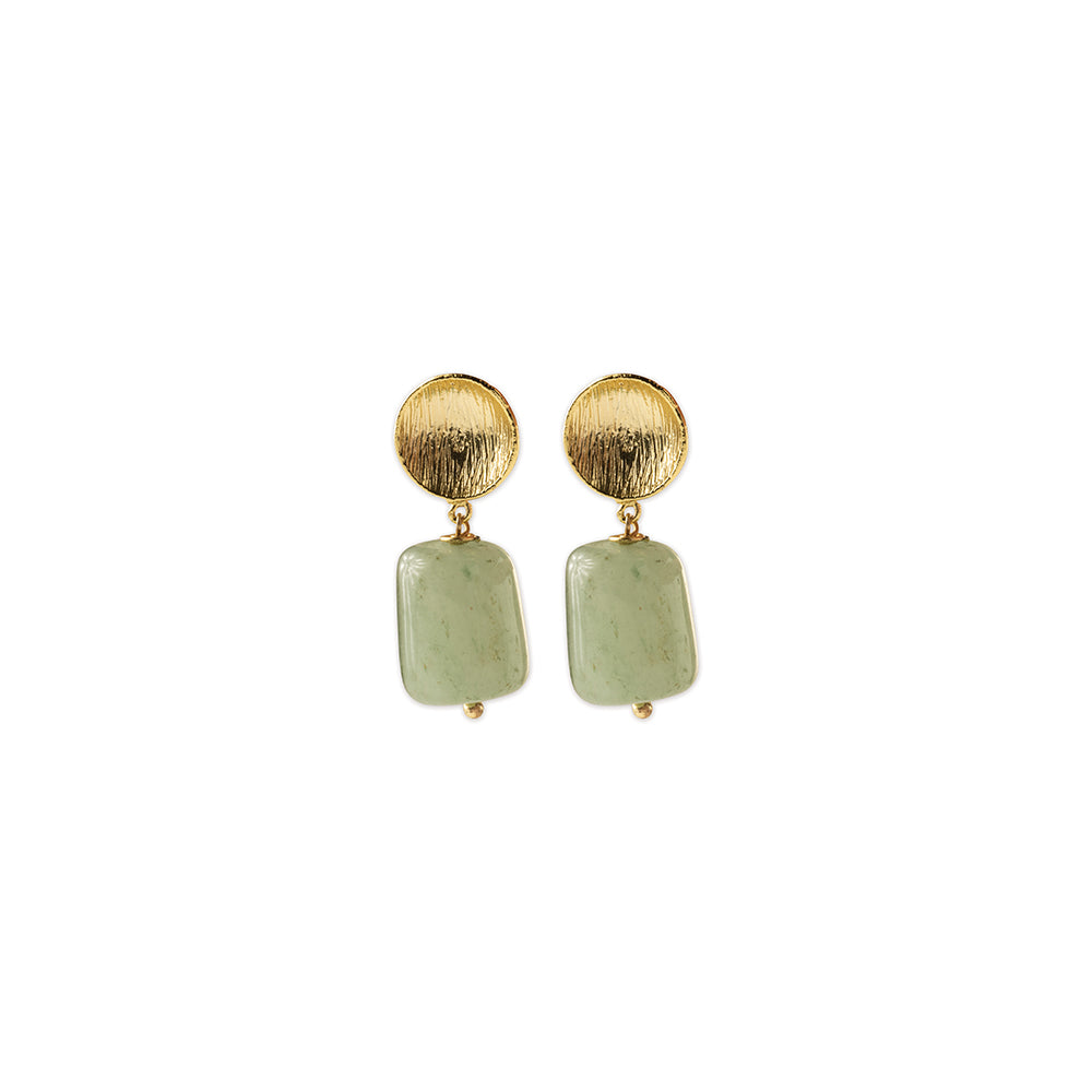 Ease Aventurine Earrings