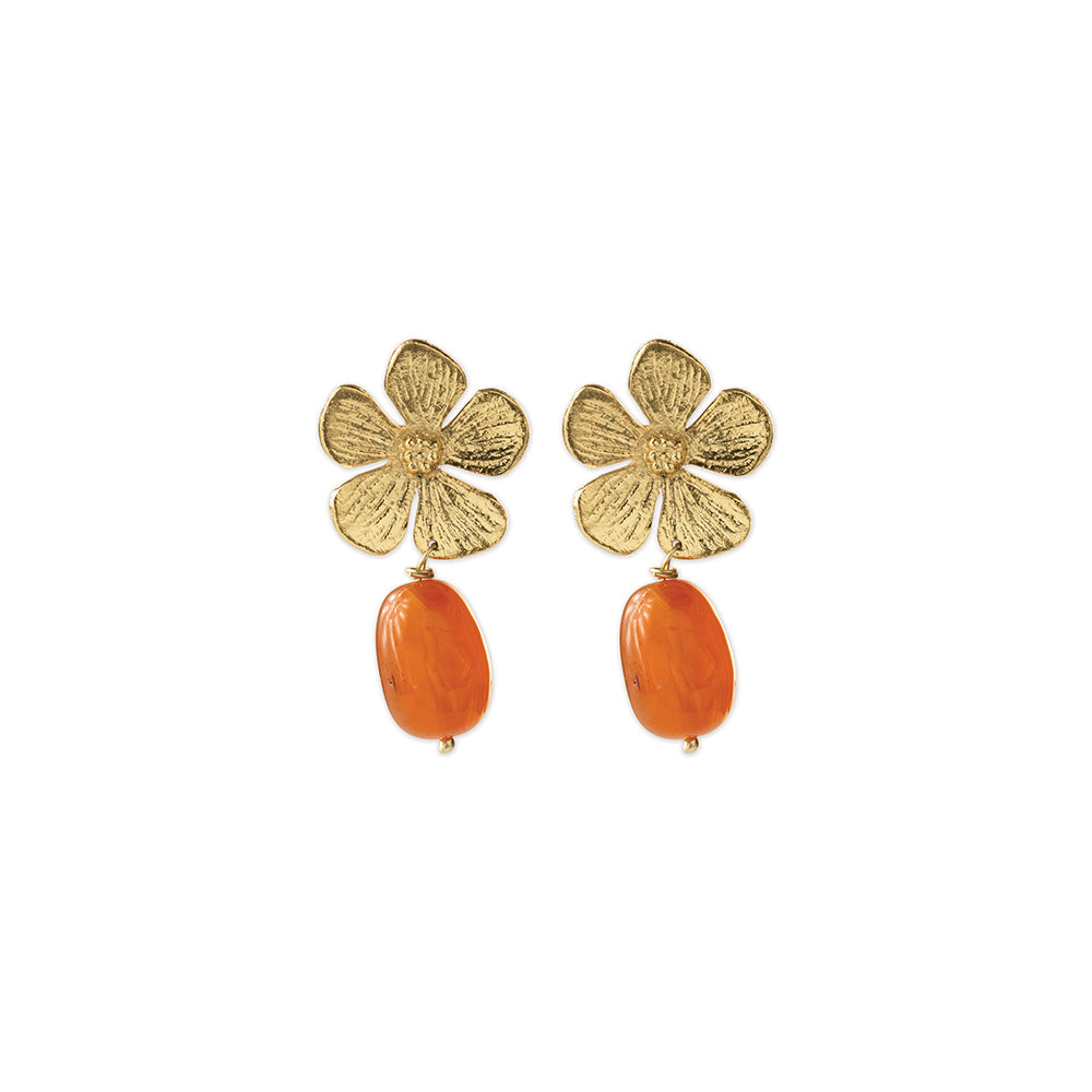 Meadow Carnelian Earrings