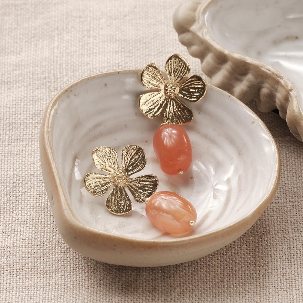 Meadow Carnelian Earrings
