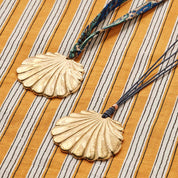 Statement Shell Cord Necklace