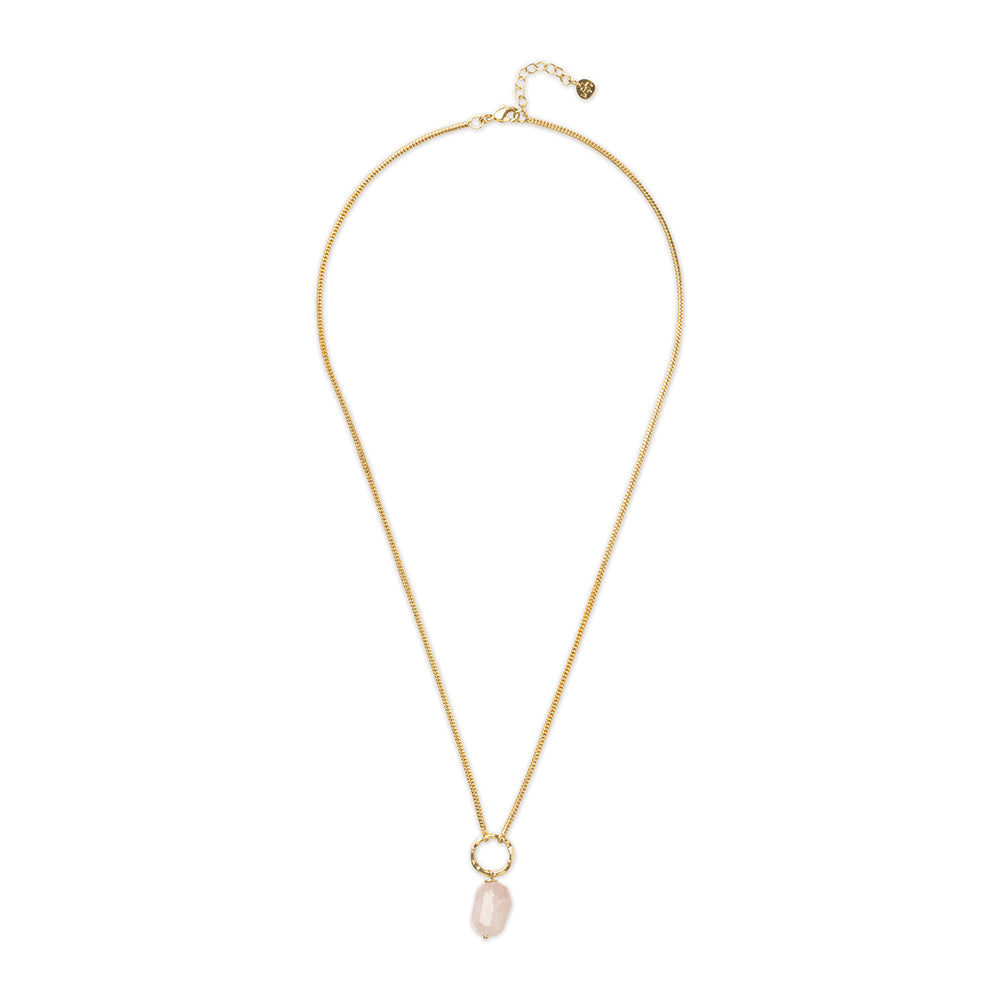 Awareness Rozenkwarts Ketting