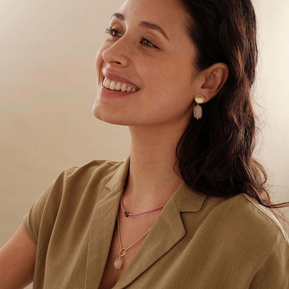 Awareness Rozenkwarts Ketting