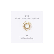 Brooch Sun