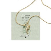 Wild Alligator Aventurin Halskette