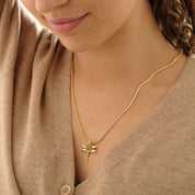 Wild Libelle Labradoriet Ketting