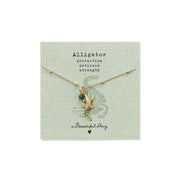 Instinct Alligator Aventurin Halskette