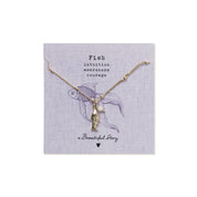 Instinct Vis Maansteen Ketting