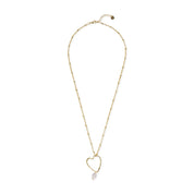 Blessed Heart Rose Quartz Necklace