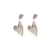 Trueheart Rose Quartz Earrings