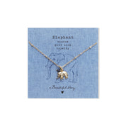 Instinct Olifant Lapis lazuli Ketting