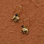 Freedom Elefant Lapislazuli Ohrringe