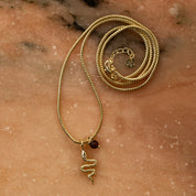 Wild Slang Granaat Ketting